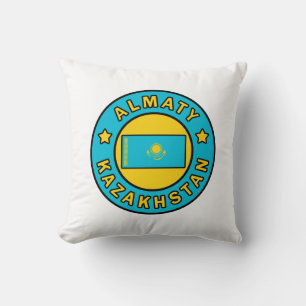 Almaty Kazakhstan Throw Pillow