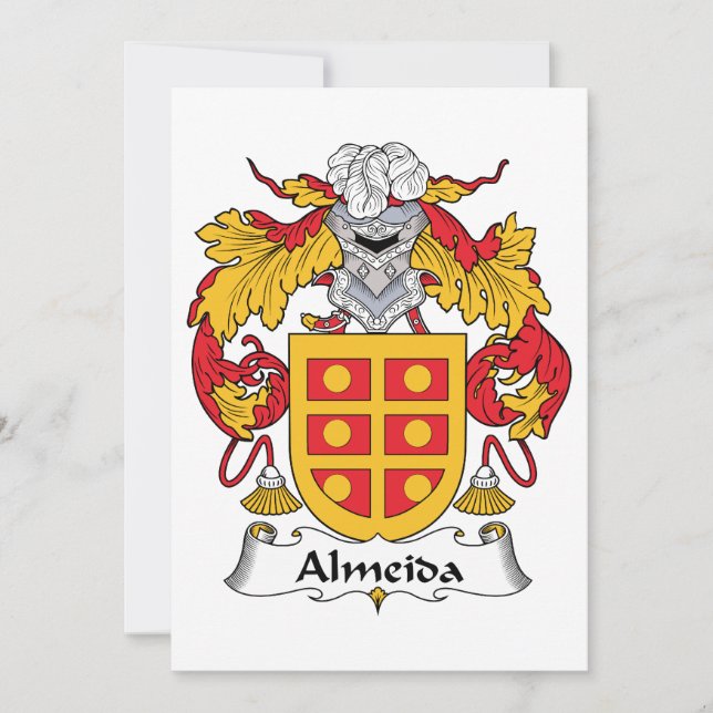 Almeida Family Crest (Front)