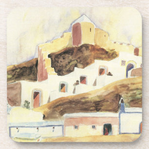 Almeria by Walter Gramatte, Vintage Expressionism Coaster