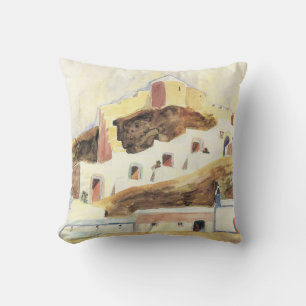 Almeria by Walter Gramatte, Vintage Expressionism Throw Pillow