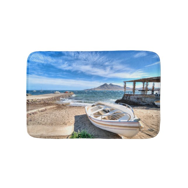 Almería, La Isleta Del Moro | Mar Mediterráneo Bath Mat (Front)