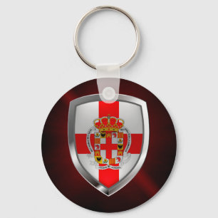 Almería Metallic Emblem Keychain