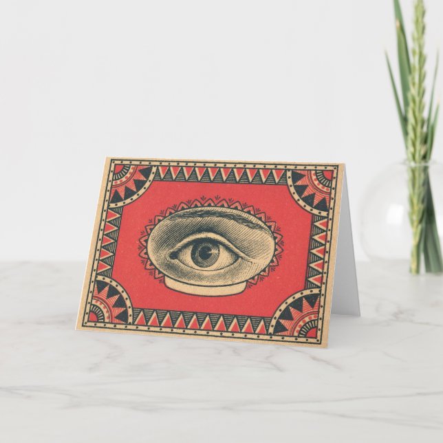 almighty eye of wisdom card (Front)