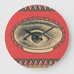 almighty eye of wisdom large clock