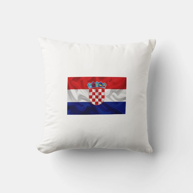 Almoahada Croacia Throw Pillow (Front)