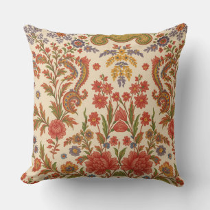 Almofada Flores de Zinnia in arts Throw Pillow