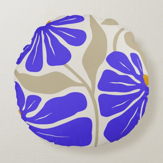 Almofada Flower Round Pillow (Front)