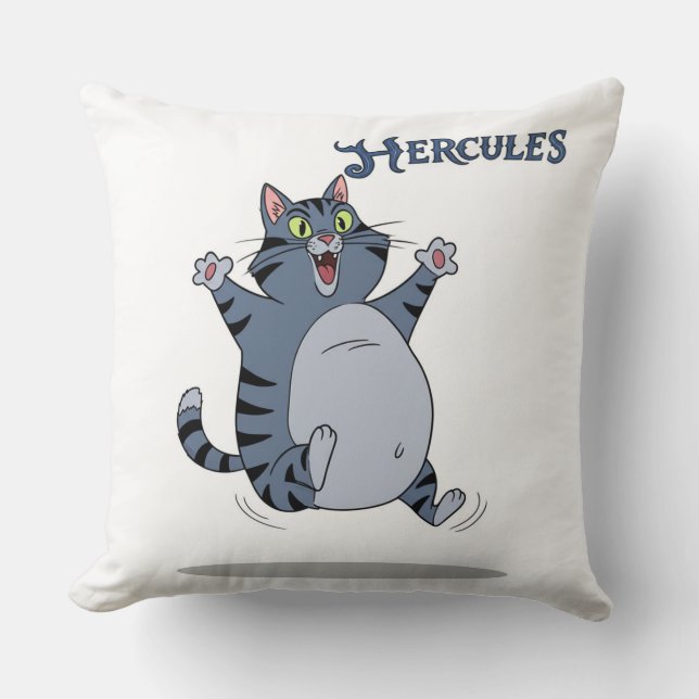 Almofada Hercules Throw Pillow (Front)