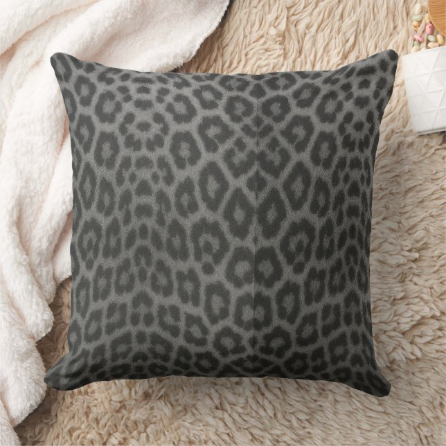 Almofada Leopard Skin Texture and Pattern Throw Pillow (Blanket)