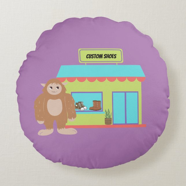 Almofada Redonda Almofada Children's image for dec Round Pillow (Front)