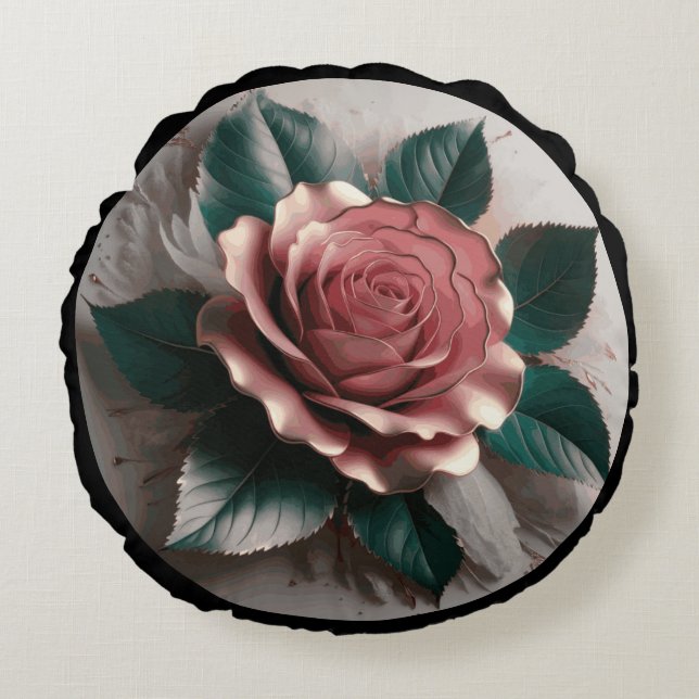 Almofada Redonda florida Round Pillow (Front)