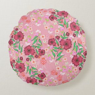 Almofada Round flower garden Pillow