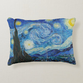 Almofada Van Gogh Starry Night Accent Pillow