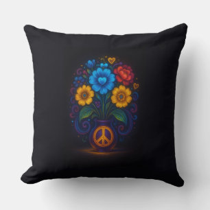 ALMOFADAS FLORES THROW PILLOW