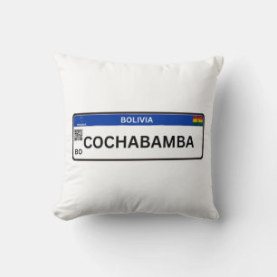 Almohada Cochabamba Mercosur Throw Pillow