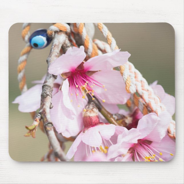 Almond blooming mouse pad (Front)