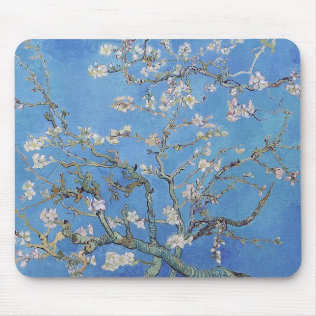 Almond Blossom マウスパッド Mouse Pad (Front)
