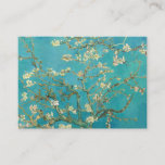 Almond Blossom, 1890 by Vincent van Gogh Business Card<br><div class="desc">Almond Blossom,  1890 by Vincent van Gogh. Flowering trees were special to van Gogh. They represented awakening and hope. He enjoyed them aesthetically and found joy in painting flowering trees.</div>