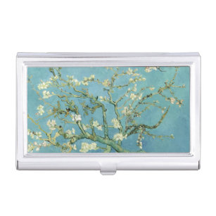 Almond Blossom by Van Gogh Fine Art Business Card Holder