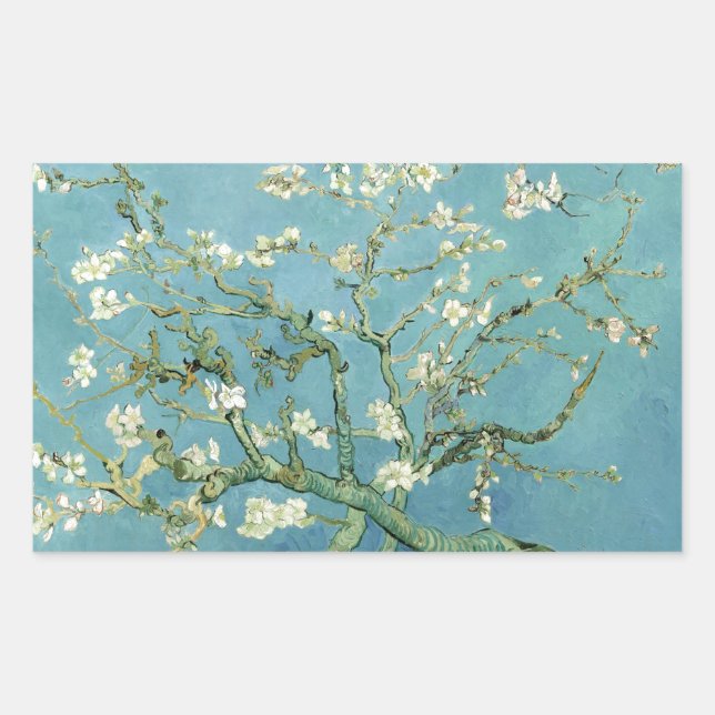 Almond Blossom by Van Gogh Sticker (Front)