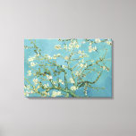 Almond Blossom by Van Gogh Triple Panel Canvas<br><div class="desc">Vincent van Gogh - Blossoming Almond Tree originally painted in 1890,  Saint Remy,  France in celebration of the birth of his nephew , and namesake,  Vincent.   This image has been digitally enhanced to restore the original bold,  bright colours - a perfect gift for any art lover!</div>