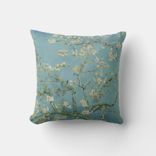 Almond Blossom by Vincent Van Gogh, 1888-1890 Throw Pillow