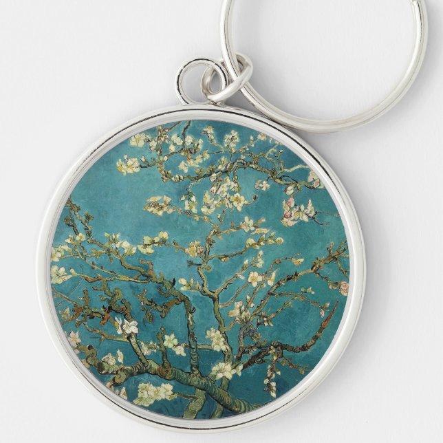 Almond Blossom Keychain (Front)