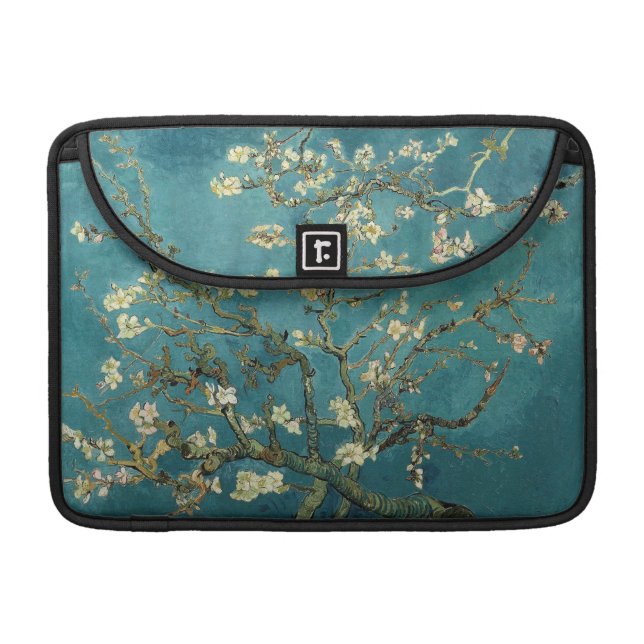 Almond Blossom Macbook Pro Flap Sleeve (Front Closed)