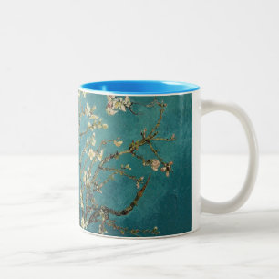 Almond Blossom Two-Tone Coffee Mug