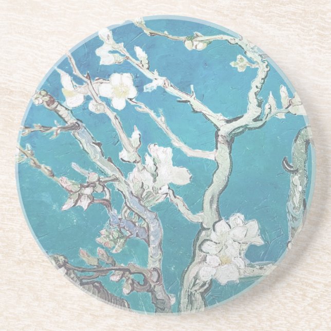 Almond Blossom Van Gogh Art  Coaster (Front)