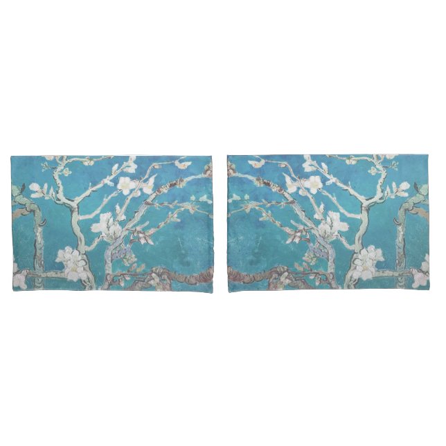Almond Blossom Van Gogh Art Pillowcase (Front-Set)