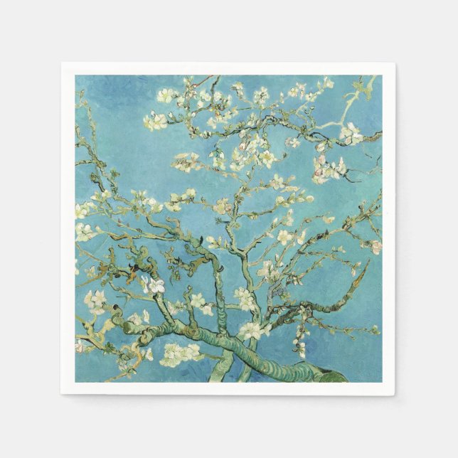 Almond blossom, Van Gogh Napkin (Front)