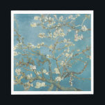 Almond Blossom Van Gogh Napkin<br><div class="desc">Almond Blossoms is a group of several paintings made in 1888 and 1890 by Vincent van Gogh in Arles and Saint-Rémy, southern France of blossoming almond trees. Flowering trees were special to van Gogh. They represented awakening and hope. He enjoyed them aesthetically and found joy in painting flowering trees. The...</div>