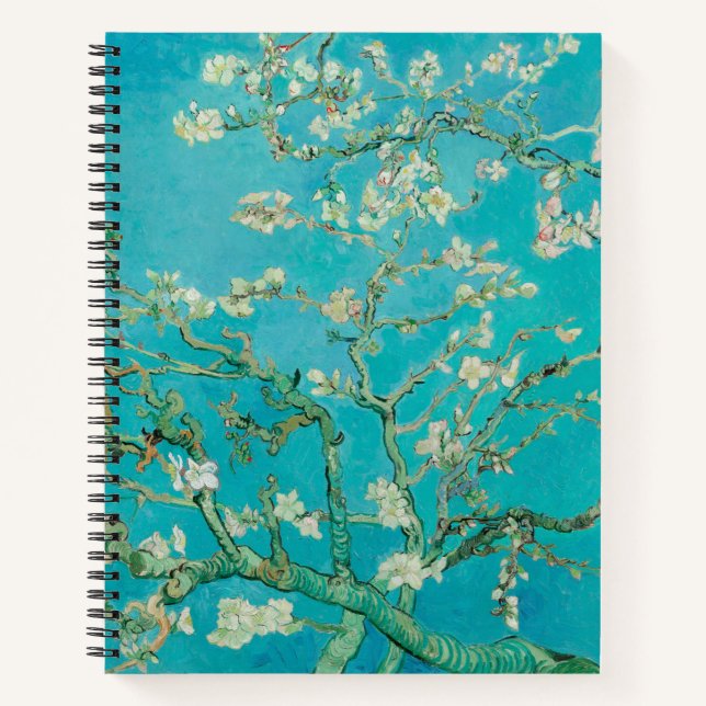 Almond Blossom Van Gogh Notebook (Front)