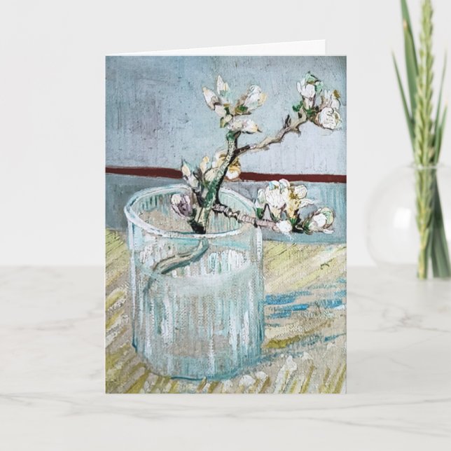 Almond Blossom Van Gogh Painting  Thank You Card (Front)