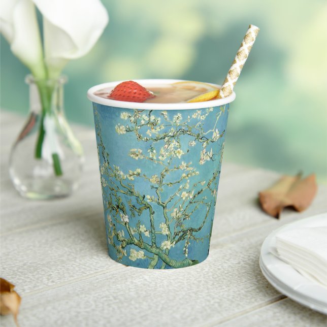 Almond blossom, Van Gogh Paper Cups (Insitu)