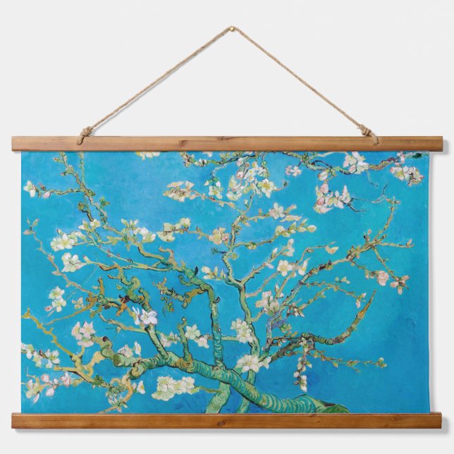 Almond Blossom, Vincent van Gogh Hanging Tapestry (Front)