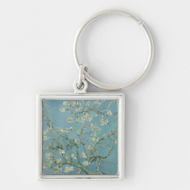 Almond Blossom: Vincent Van Gogh  Keychain (Front)
