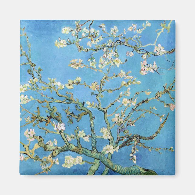 Almond Blossom Vincent van Gogh Magnet (Front)