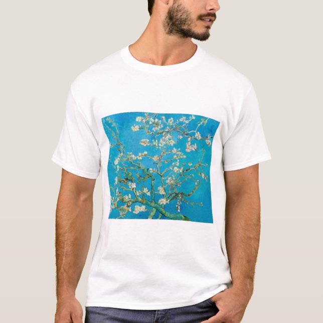 Almond Blossom, Vincent van Gogh T-Shirt (Front)