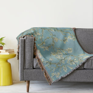 Almond Blossom: Vincent Van Gogh Throw Blanket