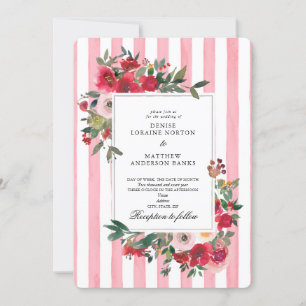 Almond Blossom Wedding Invitation