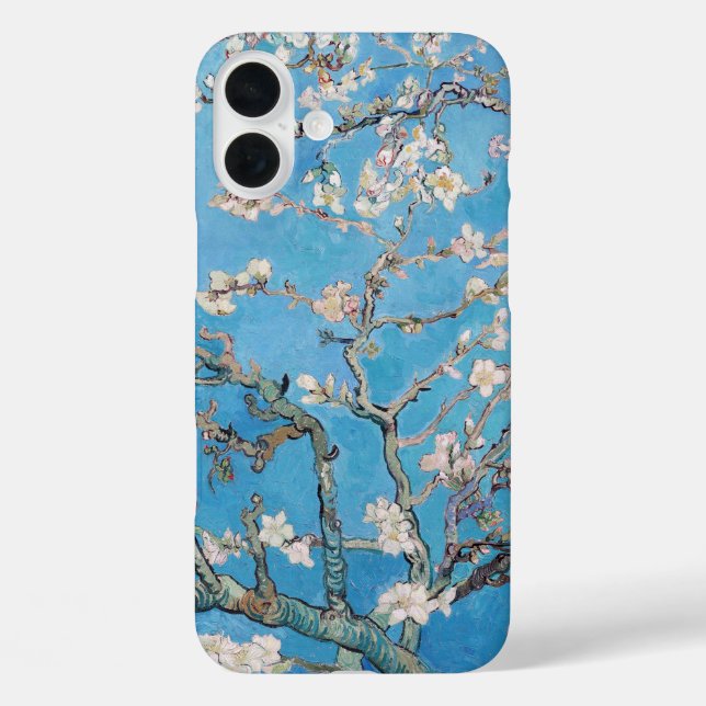Almond Blossoms Blue Vincent van Gogh Art Painting Case-Mate iPhone Case (Back)