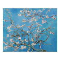 Almond Blossoms Blue Vincent van Gogh Art Painting