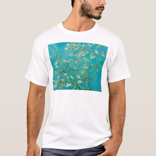 Almond Blossoms by Vincent van Gogh (1890) T-Shirt (Front)