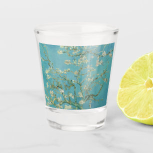 Almond Blossoms by Vincent Van Gogh Fine Art Shot Glass