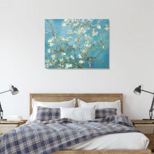 Almond Blossoms ,Famous Painting Canvas Print