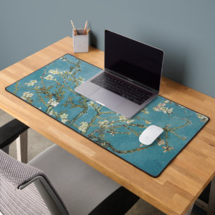 Almond Blossoms, Famous painting Desk Mat