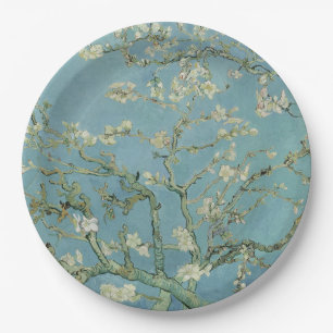 Almond Blossoms Painting by Van Gogh Paper Plate