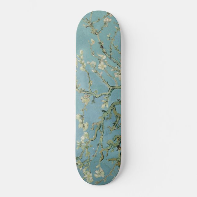 Almond Blossoms Painting by Van Gogh Skateboard (Front)